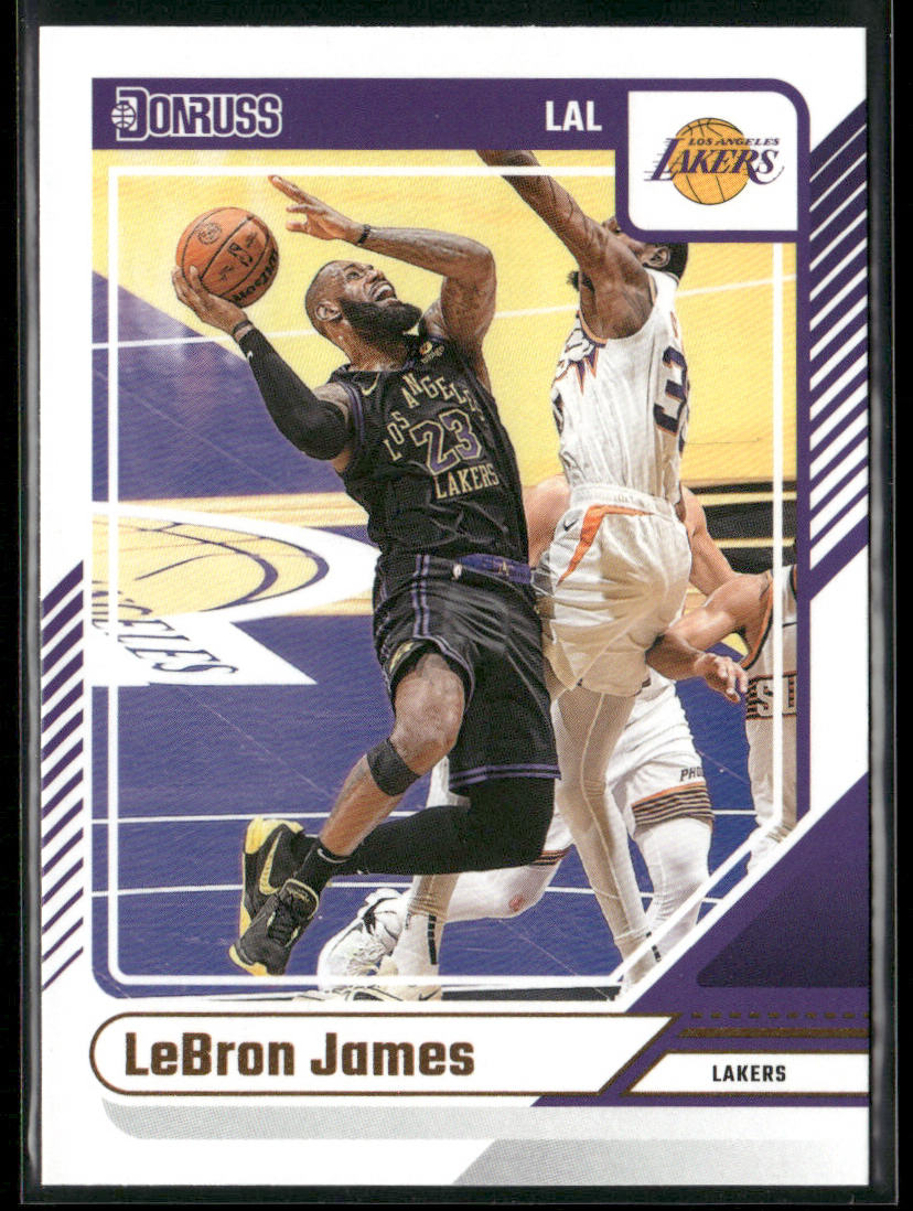 LeBron James 2024-25 Donruss #19 Los Angeles Lakers