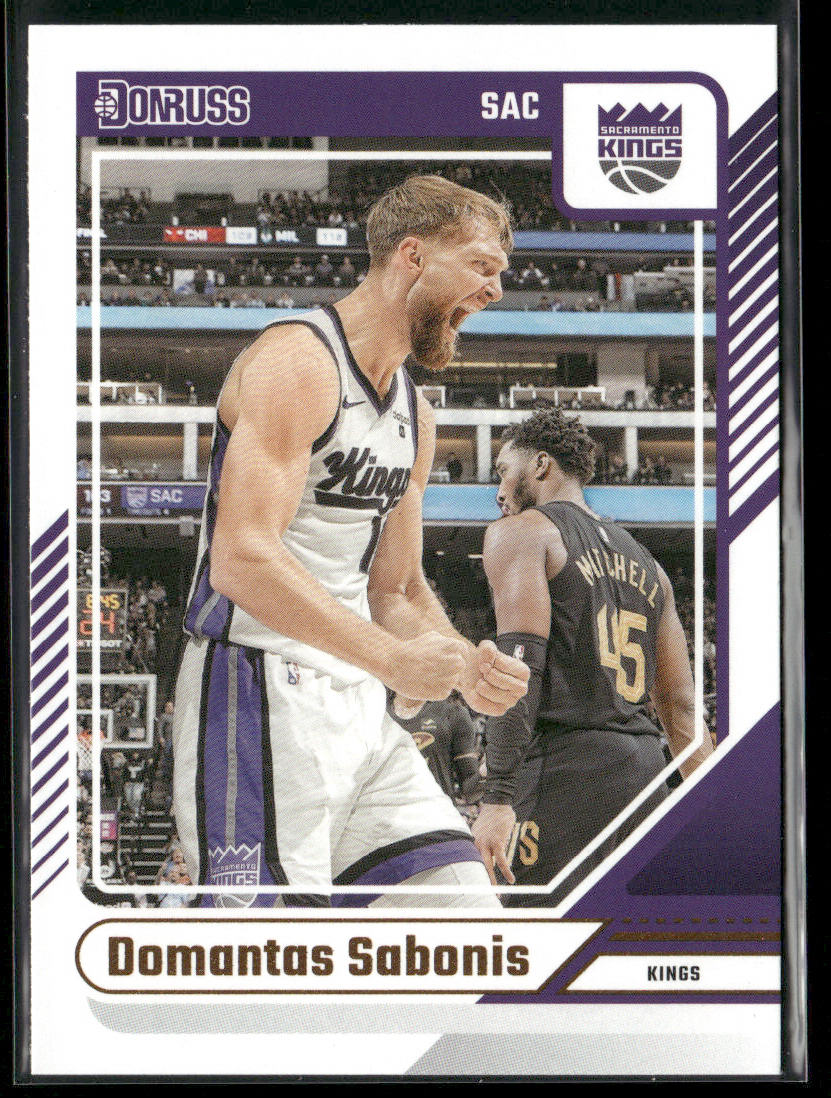 Domantas Sabonis 2024-25 Donruss #45 Sacramento Kings