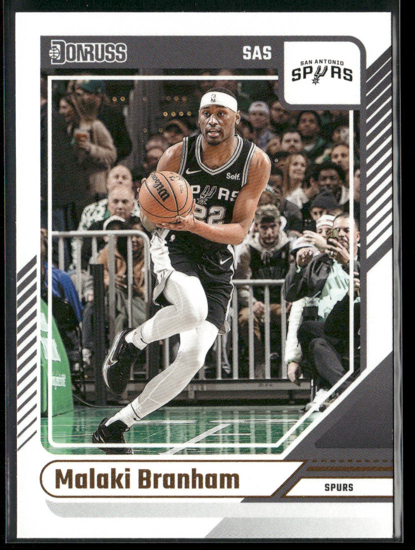Malaki Branham 2024-25 Donruss #87 San Antonio Spurs