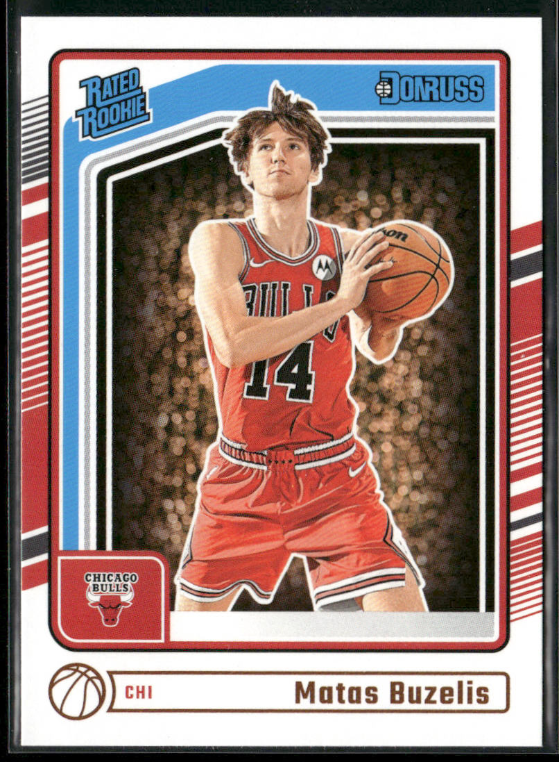 Matas Buzelis 2024-25 Donruss #240 RC Chicago Bulls