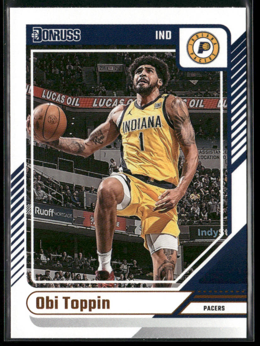 Obi Toppin 2024-25 Donruss #168 Indiana Pacers
