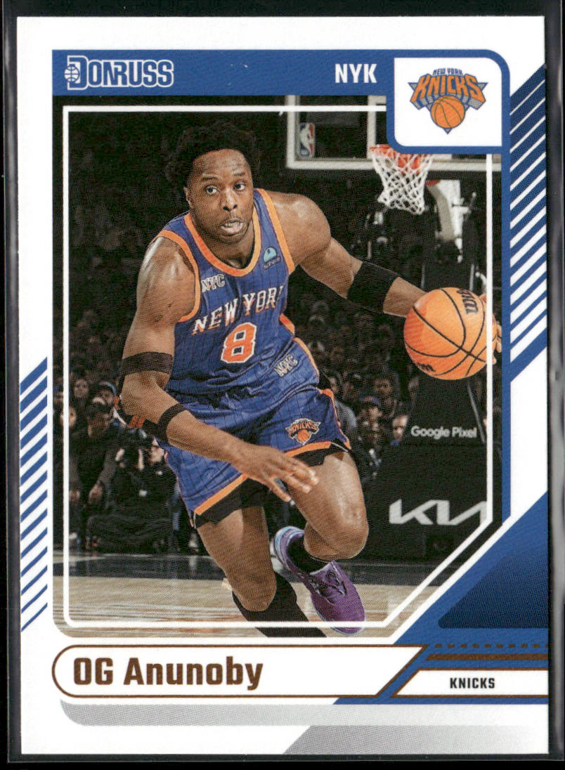 OG Anunoby 2024-25 Donruss #185 New York Knicks
