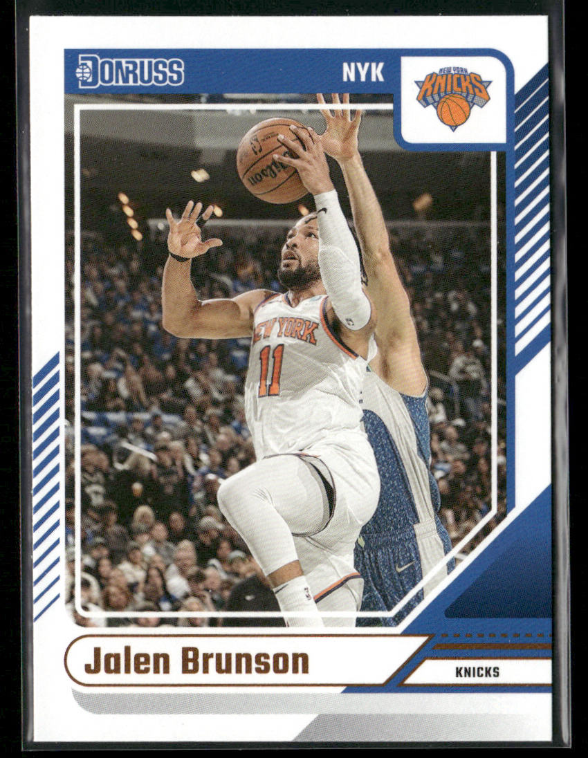 Jalen Brunson 2024-25 Donruss #128 New York Knicks