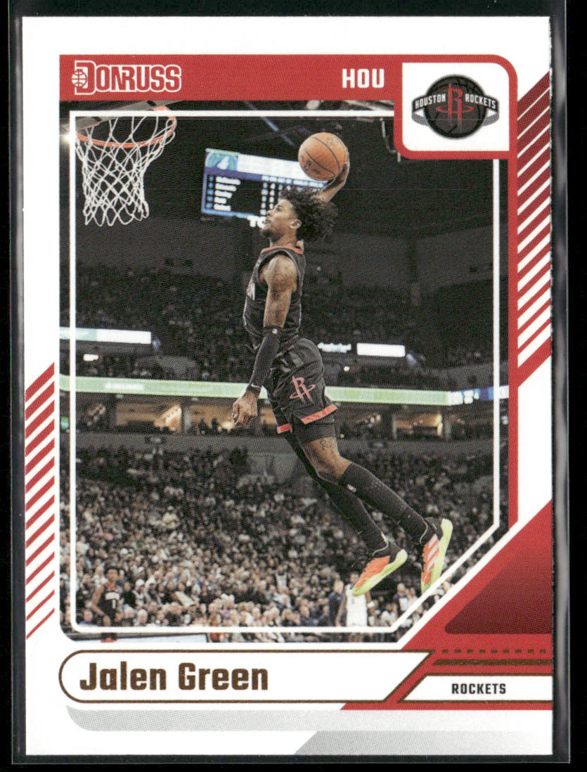 Jalen Green 2024-25 Donruss #86 Houston Rockets