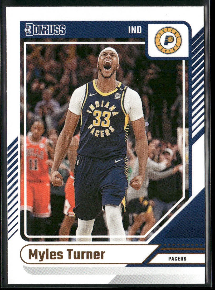 Myles Turner 2024-25 Donruss #29 Indiana Pacers