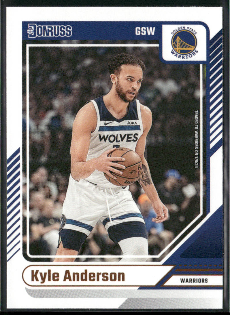Kyle Anderson 2024-25 Donruss #155 Golden State Warriors