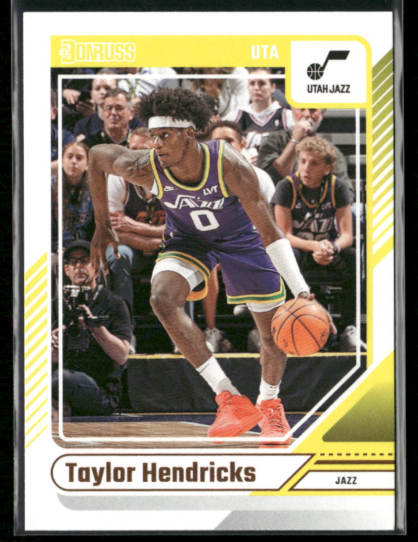 Taylor Hendricks 2024-25 Donruss #84 Utah Jazz