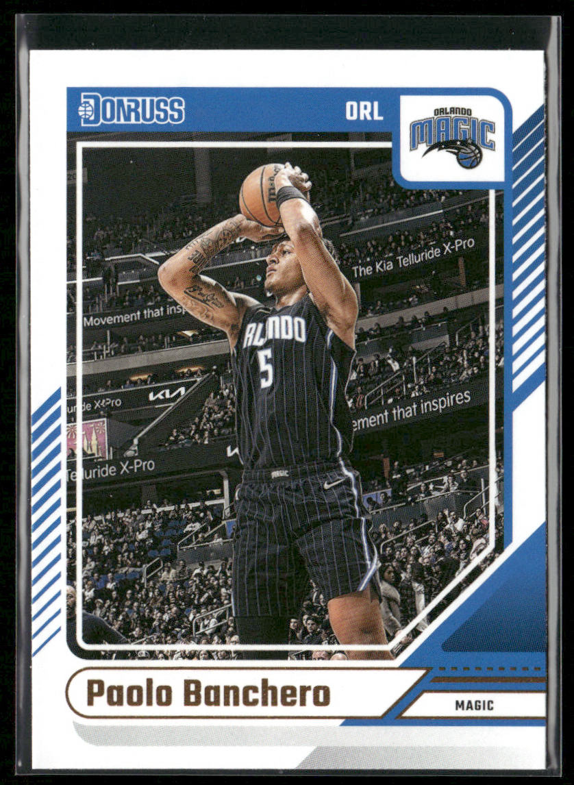 Paolo Banchero 2024-25 Donruss #2 Orlando Magic