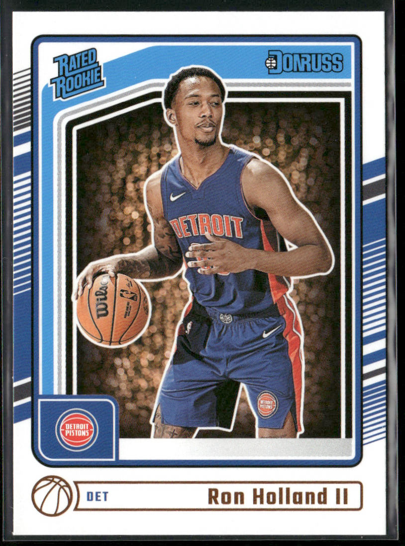 Ron Holland II 2024-25 Donruss #236 RC Detroit Pistons