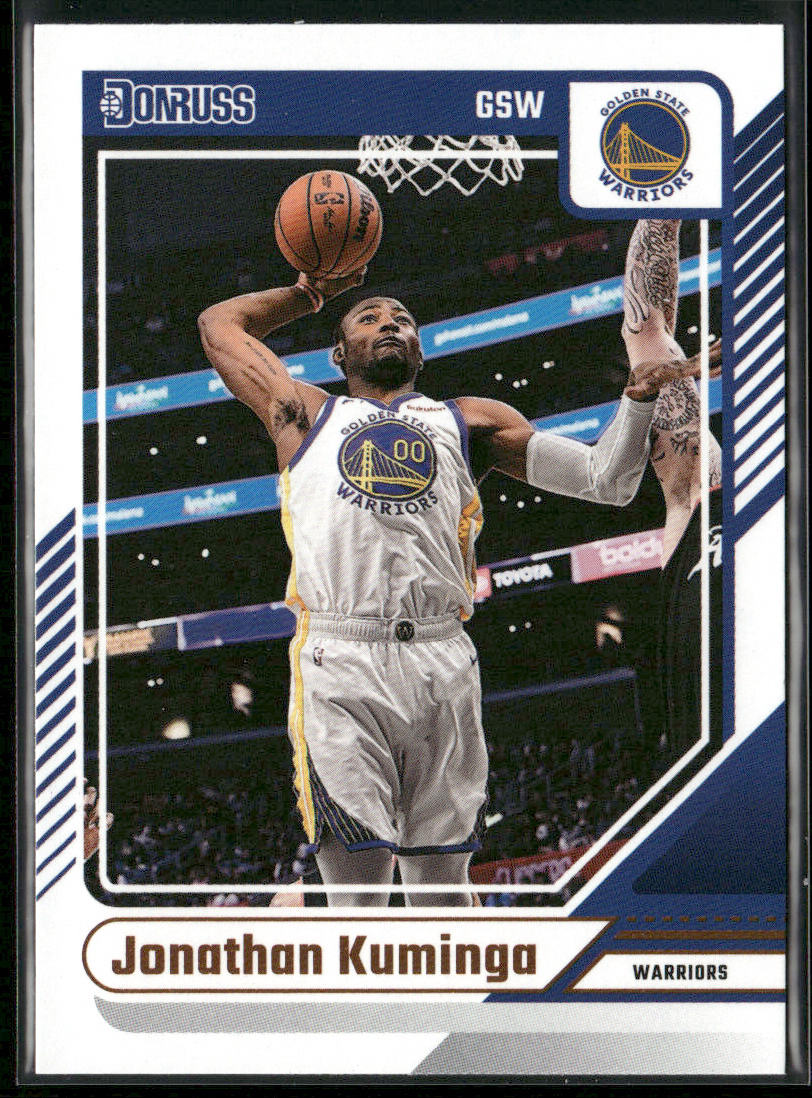 Jonathan Kuminga 2024-25 Donruss #151 Golden State Warriors