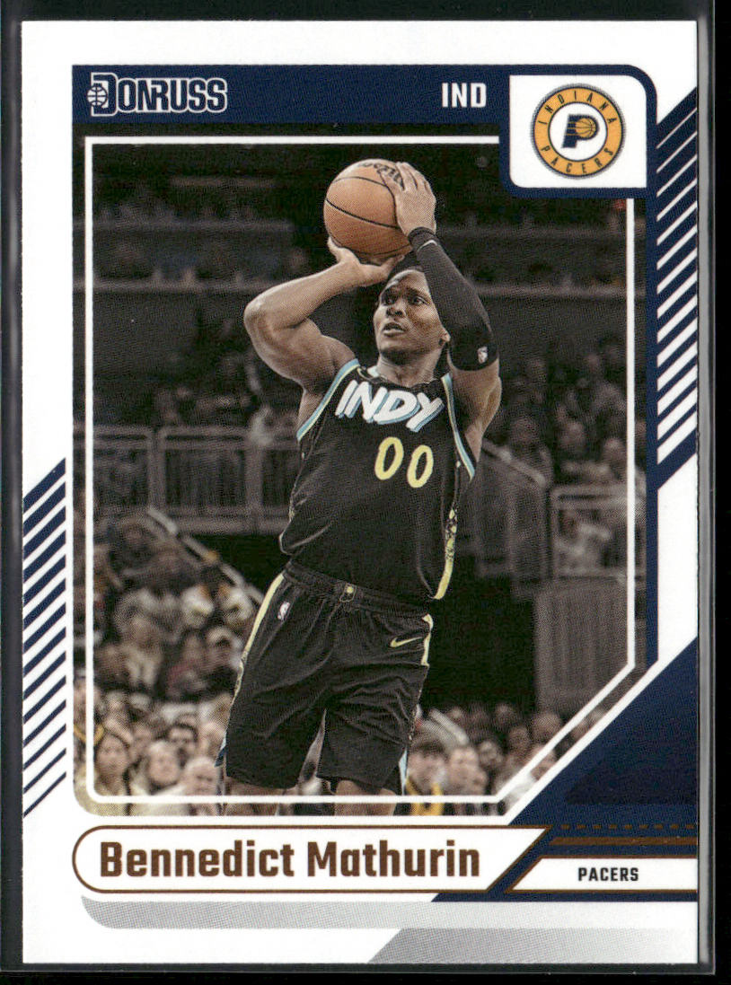 Bennedict Mathurin 2024-25 Donruss #127 Indiana Pacers