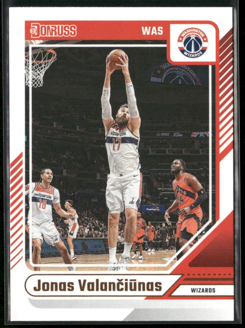 Jonas Valanciunas 2024-25 Donruss #71 Washington Wizards