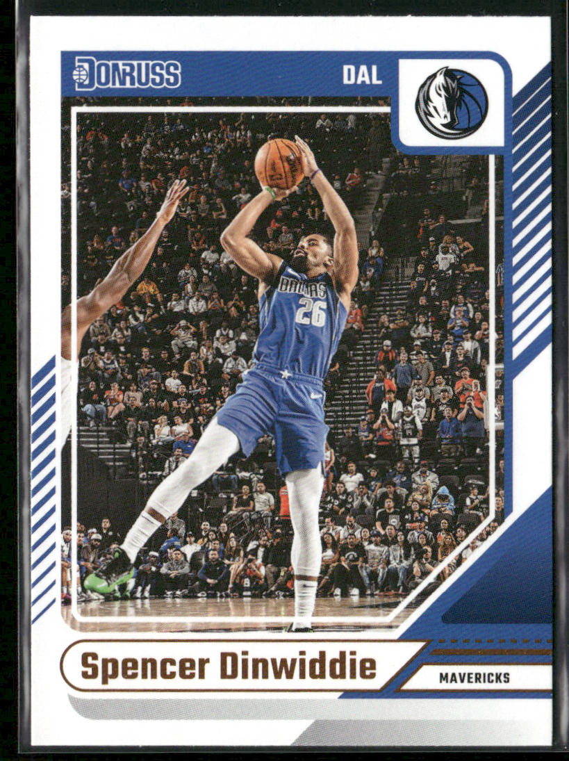 Spencer Dinwiddie 2024-25 Donruss #112 Dallas Mavericks