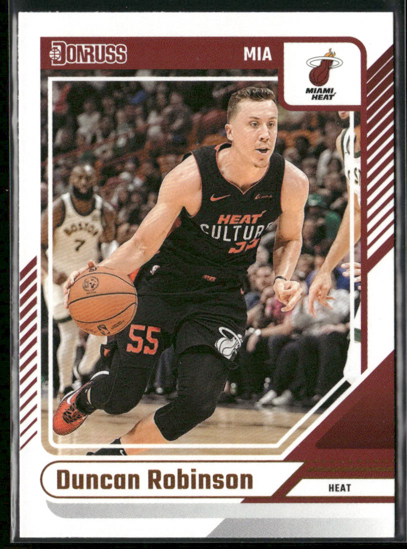 Duncan Robinson 2024-25 Donruss #196 Miami Heat