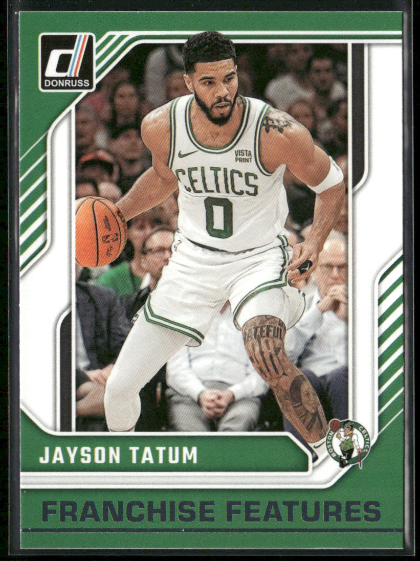 Jayson Tatum 2024-25 Donruss Franchise Features #6 Boston Celtics