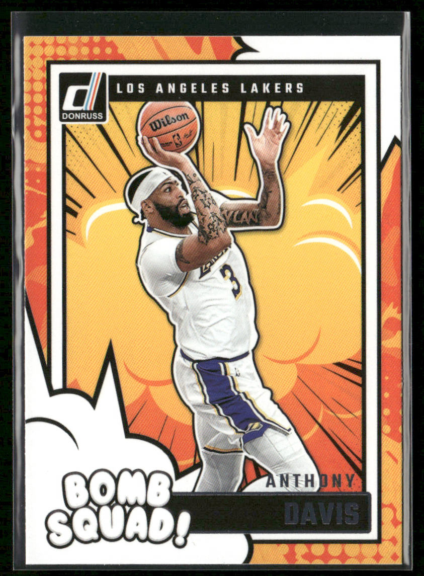 Anthony Davis 2024-25 Donruss Bomb Squad #19 Los Angeles Lakers