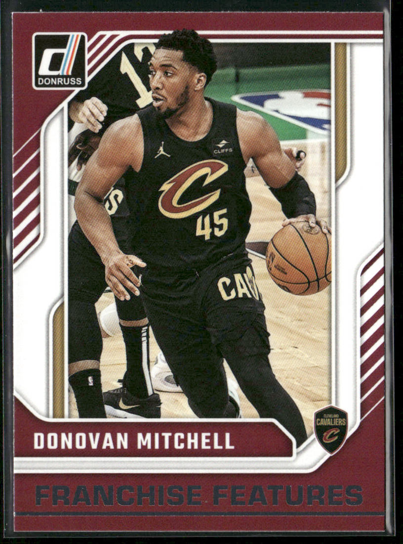 Donovan Mitchell 2024-25 Donruss Franchise Features #5 Cleveland Cavaliers
