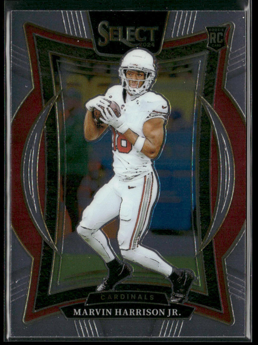 Marvin Harrison Jr. 2024 Panini Select #28 RC Arizona Cardinals front