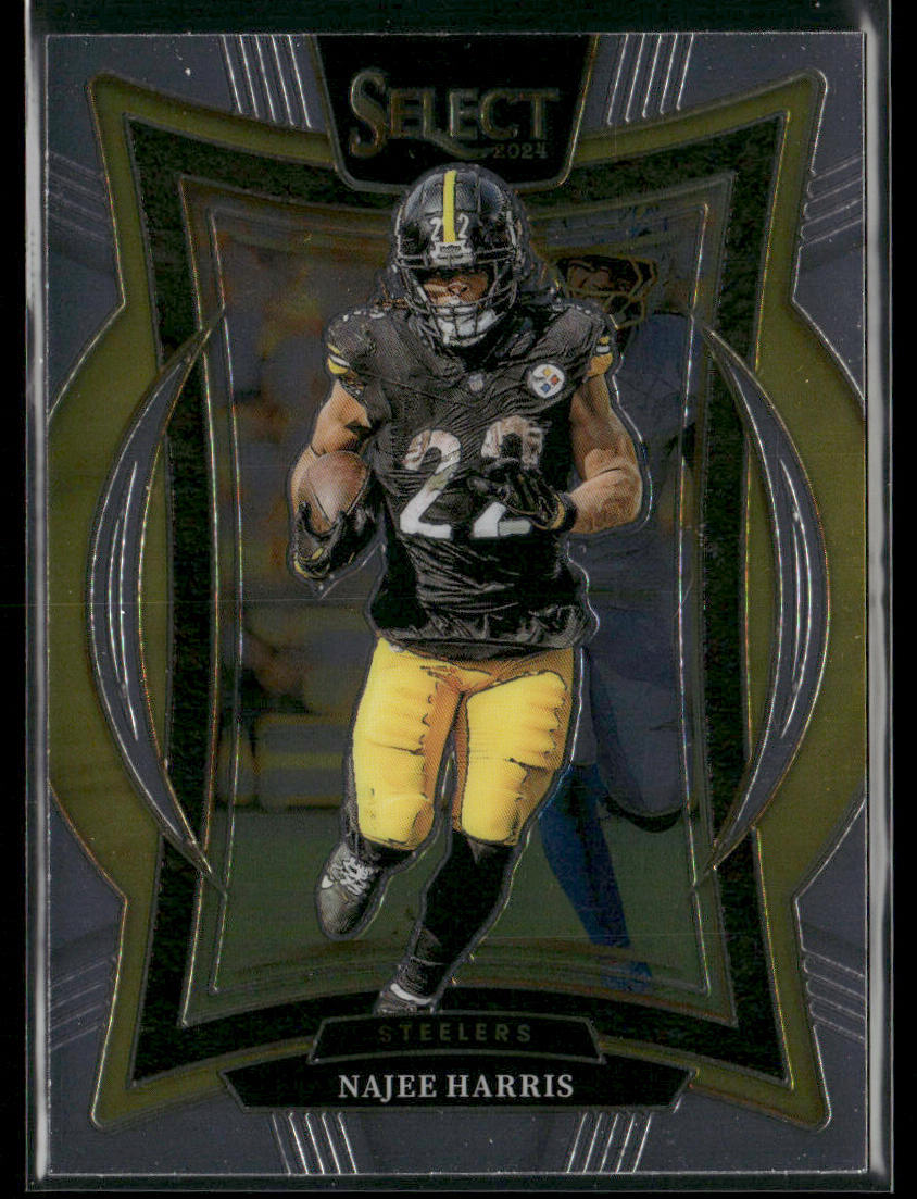 Najee Harris 2024 Panini Select #85 Pittsburgh Steelers front