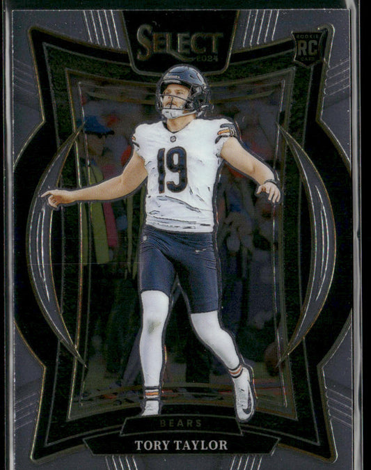 Tory Taylor 2024 Panini Select #1 RC Chicago Bears front