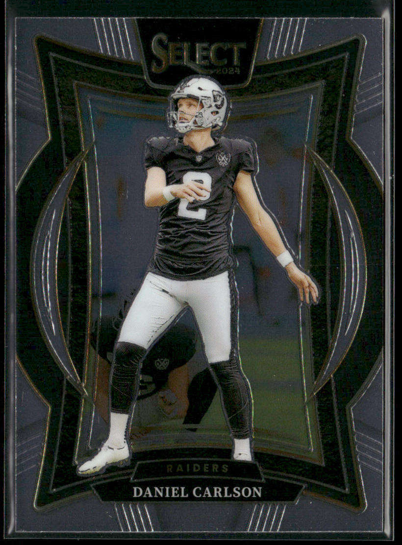 Daniel Carlson 2024 Panini Select #43 Las Vegas Raiders front