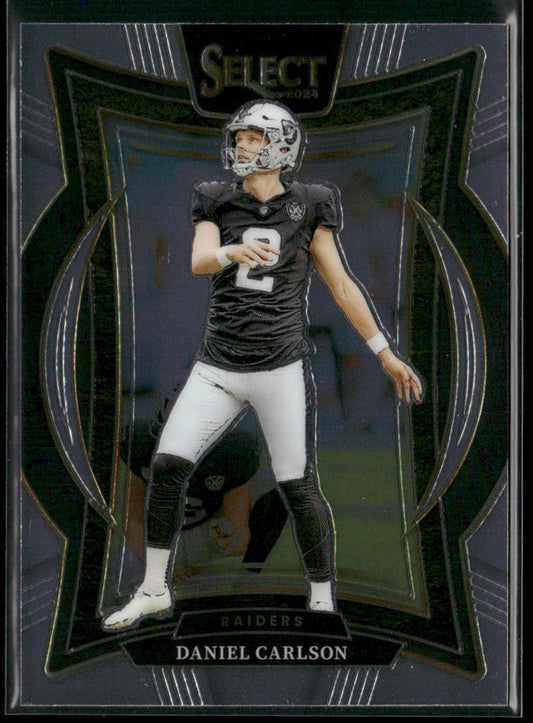 Daniel Carlson 2024 Panini Select #43 Las Vegas Raiders front