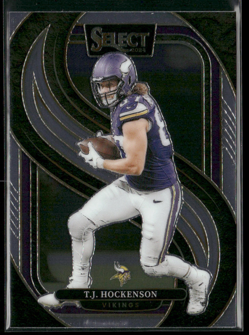 T.J. Hockenson 2024 Panini Select #194 Minnesota Vikings front