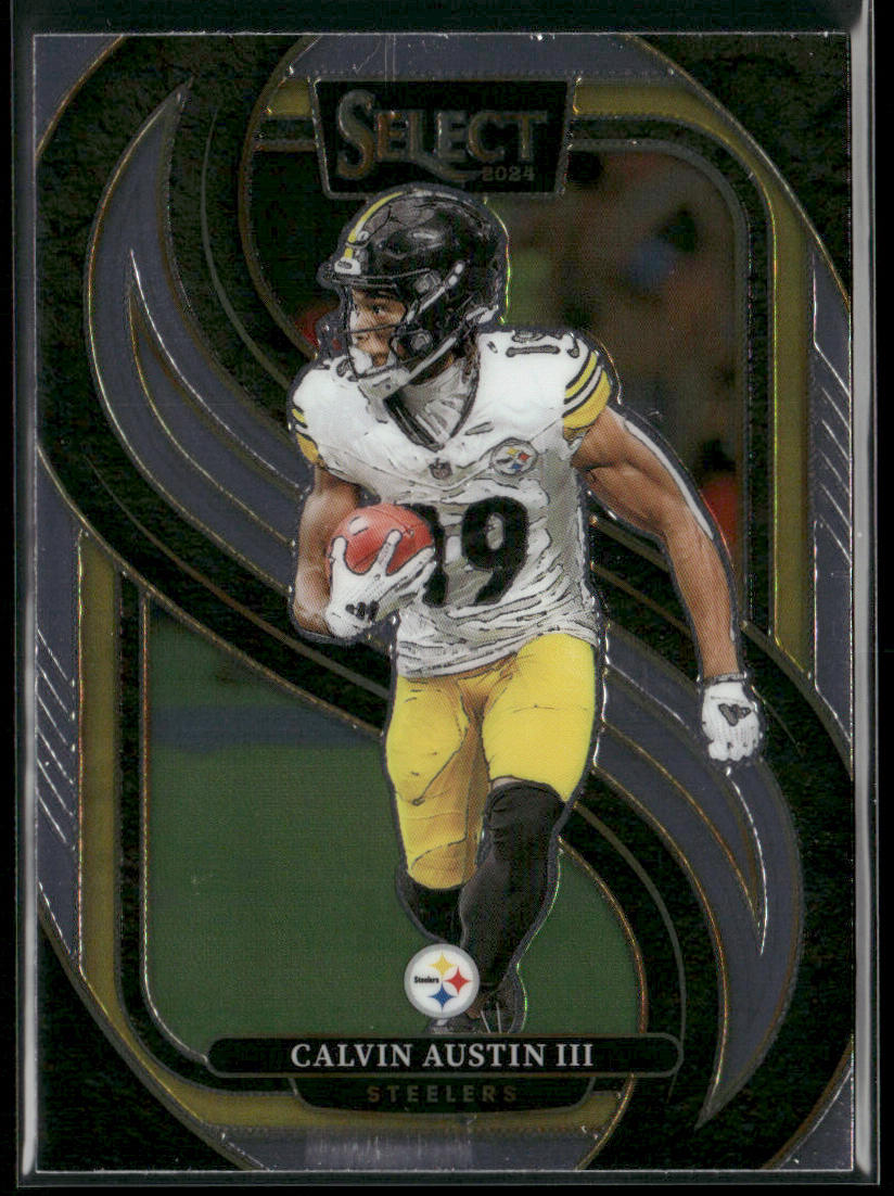 Calvin Austin III 2024 Panini Select #133 Pittsburgh Steelers front