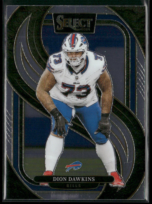 Dion Dawkins 2024 Panini Select #152 Buffalo Bills front