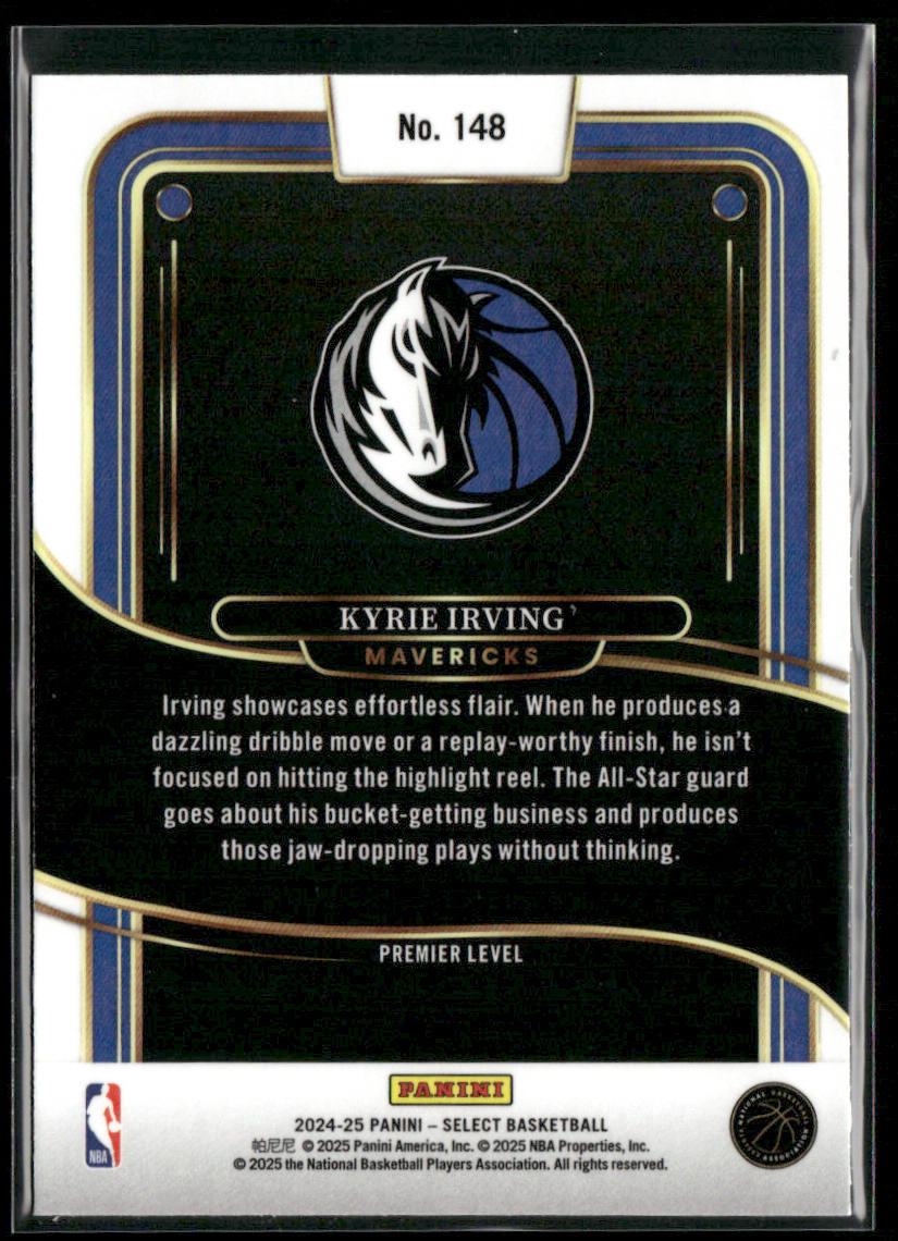 Kyrie Irving 2024-25 Panini Select #148 Dallas Mavericks