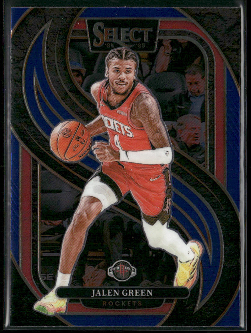 Jalen Green 2024-25 Panini Select Blue (Retail) #116 Houston Rockets