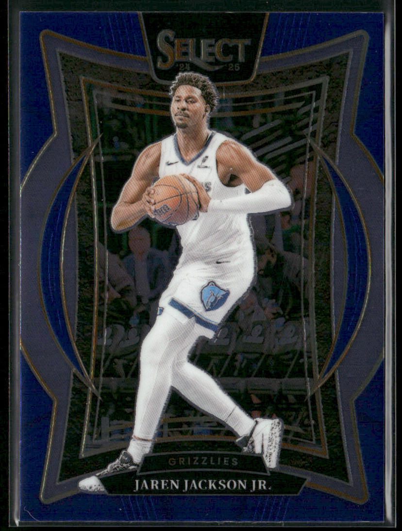 Jaren Jackson Jr. 2024-25 Panini Select Blue (Retail) #48 Memphis Grizzlies