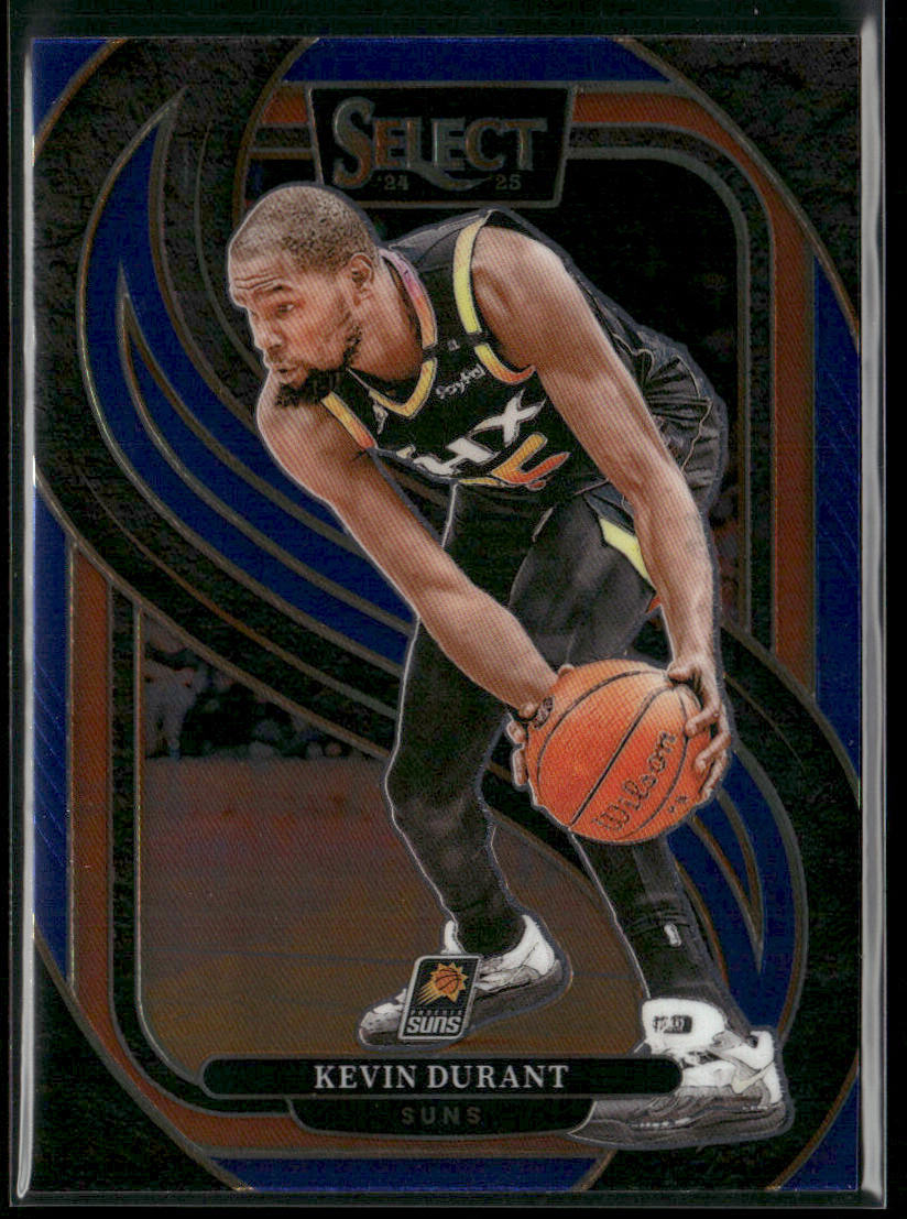 Kevin Durant 2024-25 Panini Select Blue (Retail) #127 Phoenix Suns