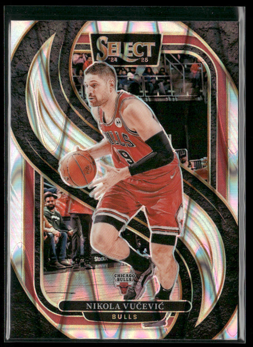 Nikola Vucevic 2024-25 Panini Select Tectonic Prizm #117 Chicago Bulls