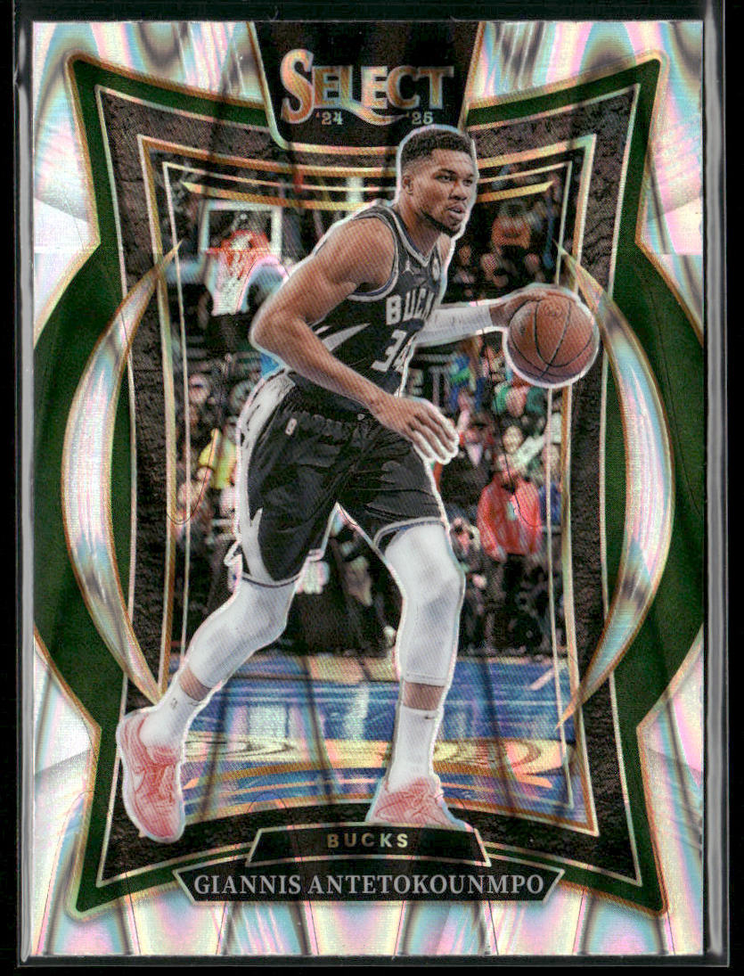 Giannis Antetokounmpo 2024-25 Panini Select Tectonic Prizm #43 Milwaukee Bucks
