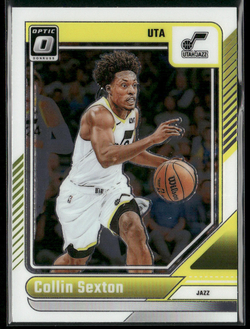 Collin Sexton 2024-25 Donruss Optic #151 Utah Jazz