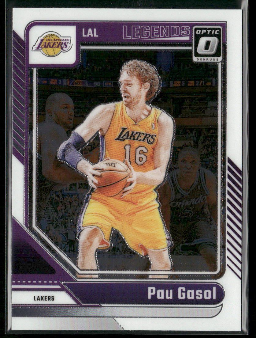 Pau Gasol 2024-25 Donruss Optic #234 Los Angeles Lakers