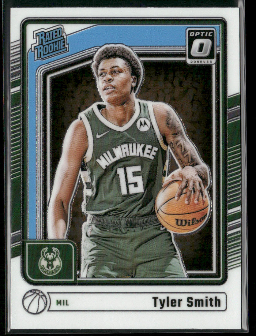 Tyler Smith 2024-25 Donruss Optic #292 RC Milwaukee Bucks