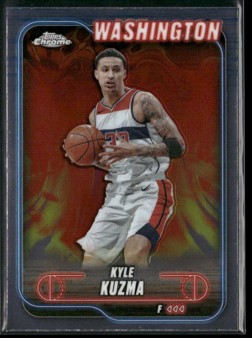 Kyle Kuzma 2024-25 Topps Chrome #15 Washington Wizards