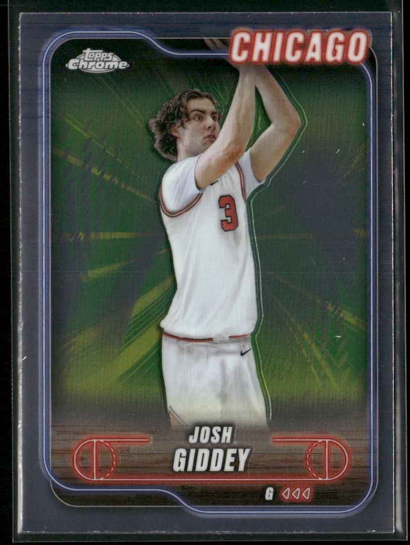 Josh Giddey 2024-25 Topps Chrome #76 Chicago Bulls