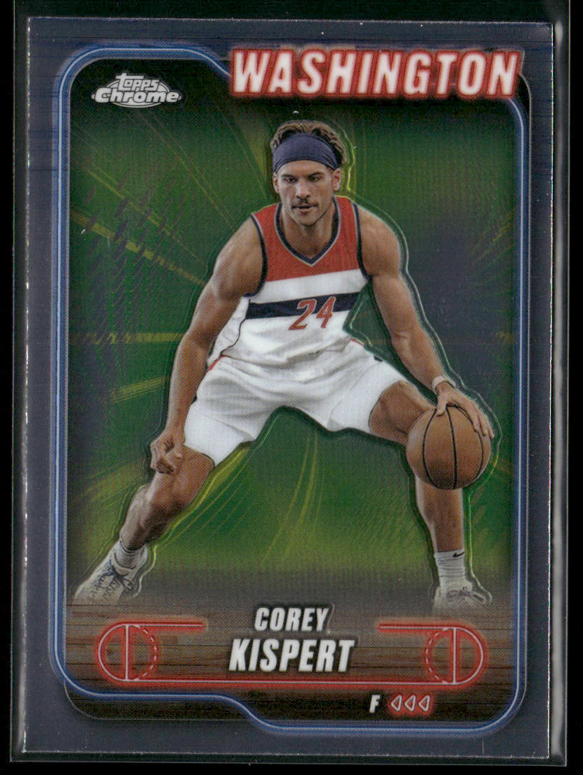 Corey Kispert 2024-25 Topps Chrome #72 Washington Wizards