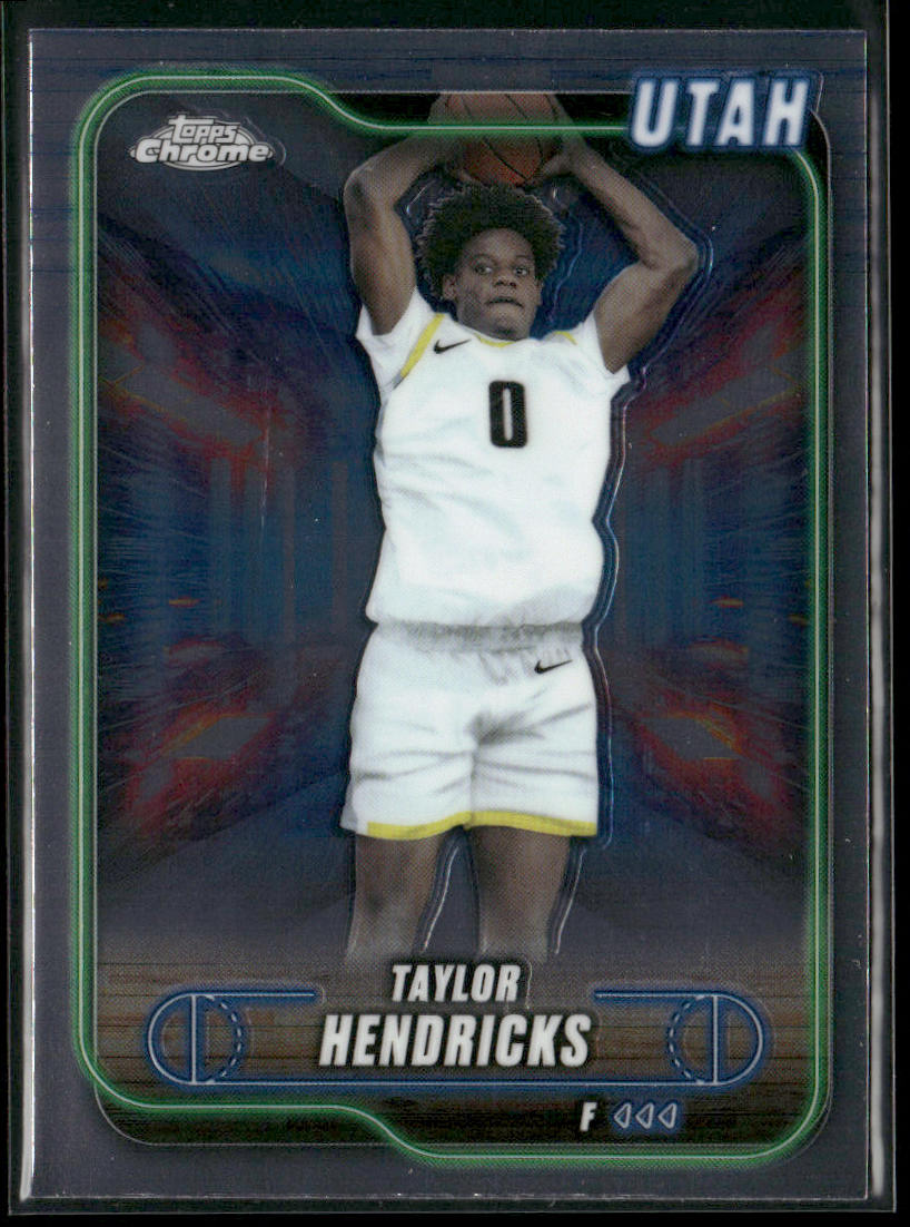 Taylor Hendricks 2024-25 Topps Chrome #31 Utah Jazz