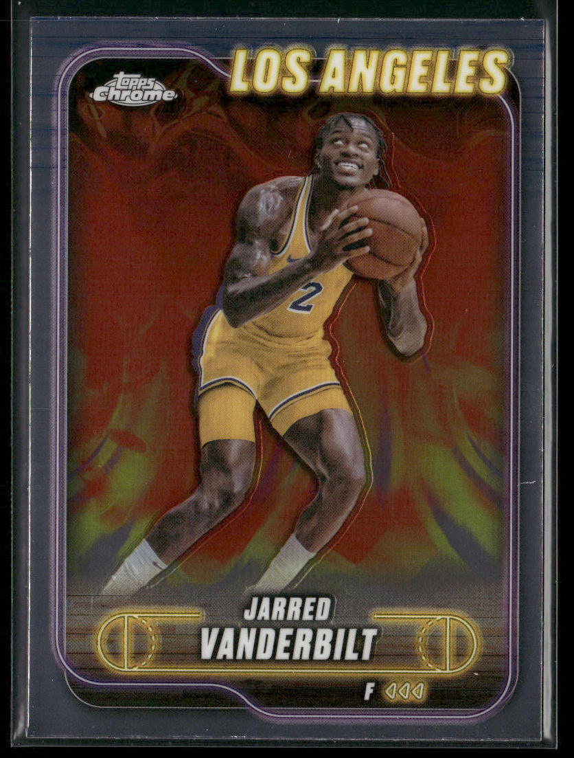 Jarred Vanderbilt 2024-25 Topps Chrome #27 Los Angeles Lakers