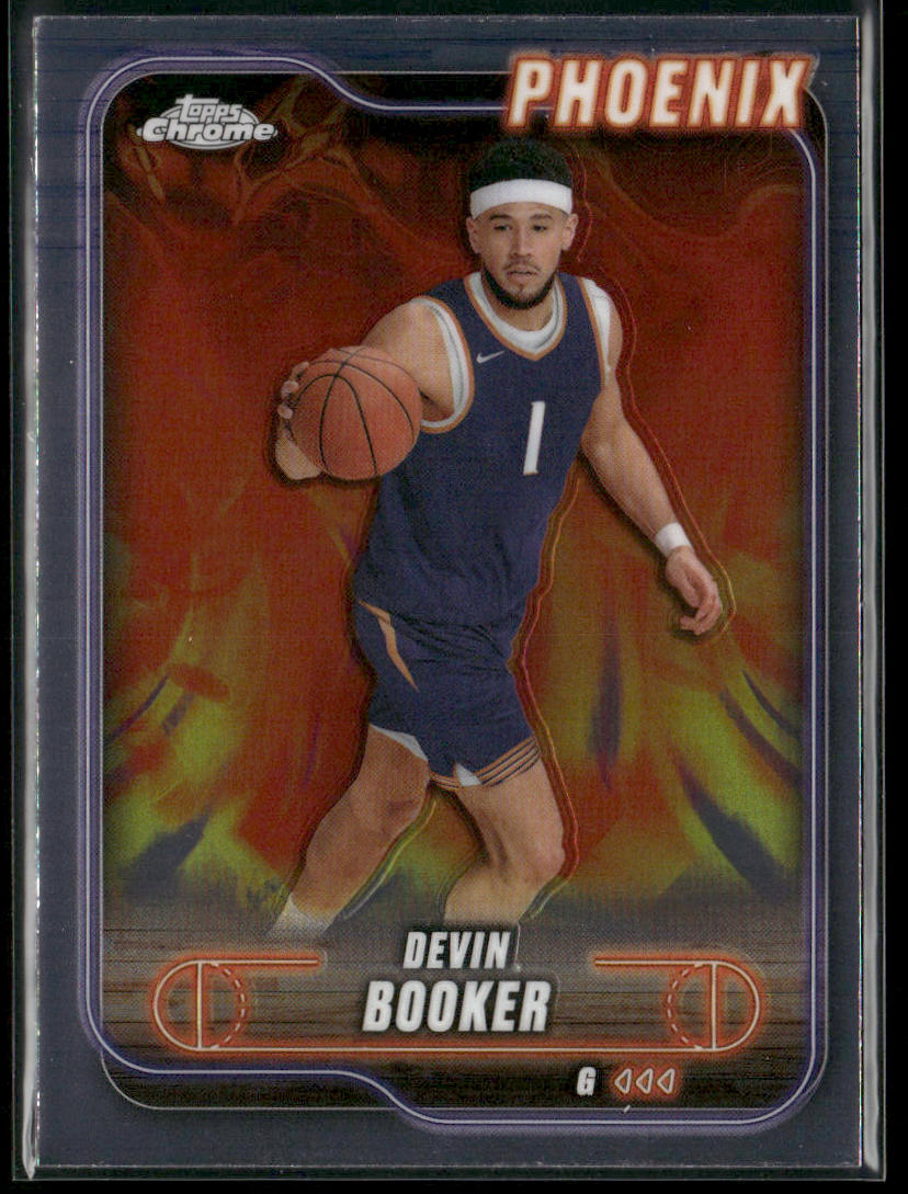 Devin Booker 2024-25 Topps Chrome #164 Phoenix Suns