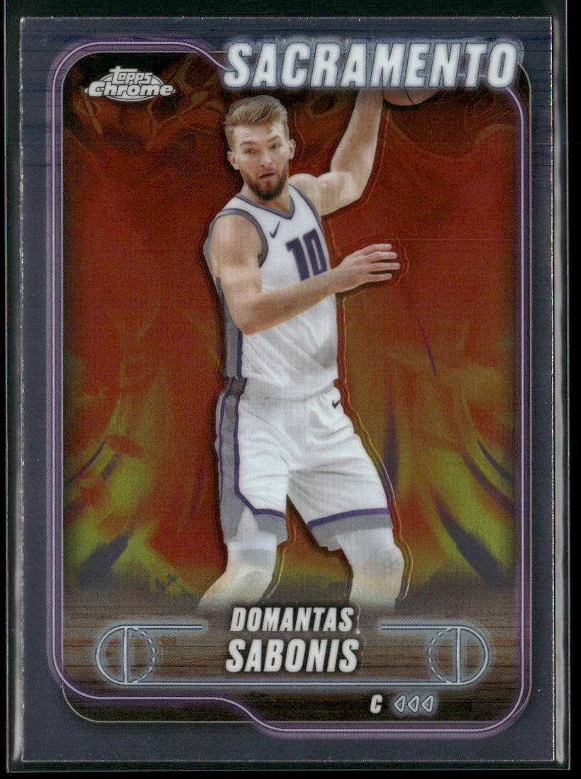 Domantas Sabonis 2024-25 Topps Chrome #153 Sacramento Kings