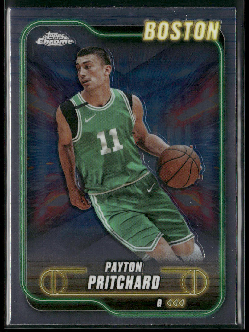 Payton Pritchard 2024-25 Topps Chrome #110 Boston Celtics