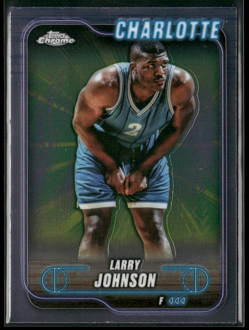 Larry Johnson 2024-25 Topps Chrome #98 Charlotte Hornets