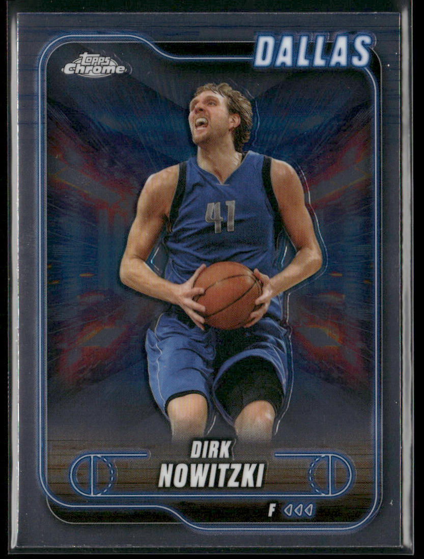 Dirk Nowitzki 2024-25 Topps Chrome #197 Dallas Mavericks