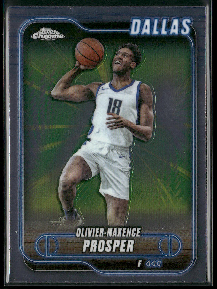Olivier-Maxence Prosper 2024-25 Topps Chrome #126 Dallas Mavericks
