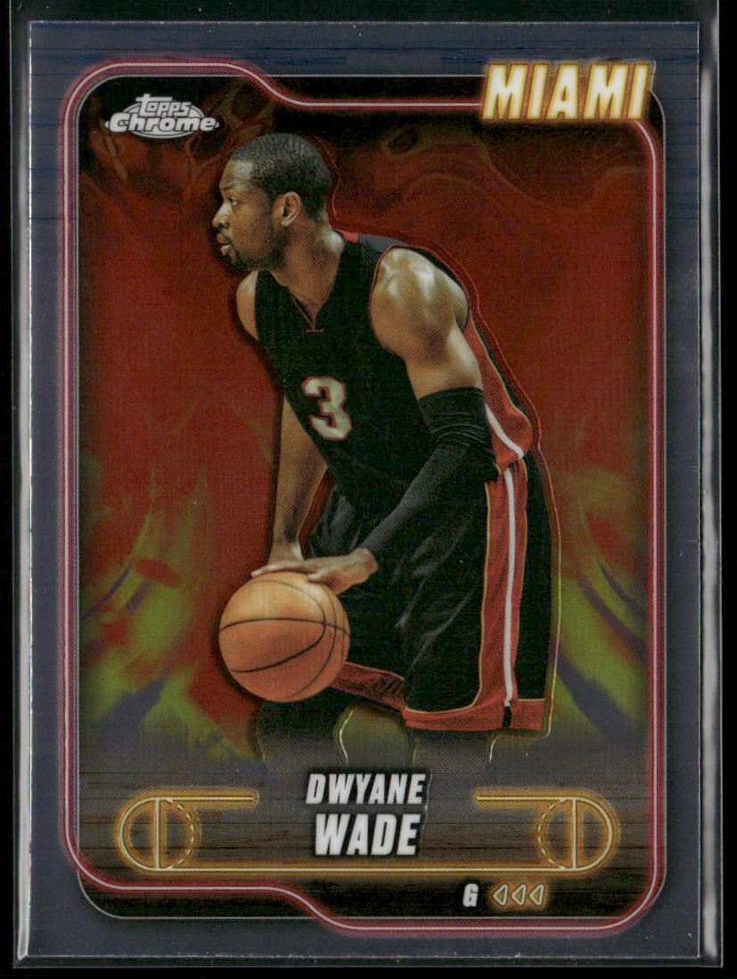 Dwyane Wade 2024-25 Topps Chrome #13 Miami Heat